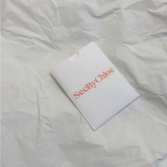 See By Chloe Women's Tan Wedge Sandals - Picture 4 of 8